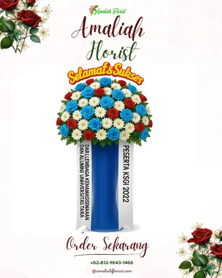Standing Flowers Pantai Bahagia